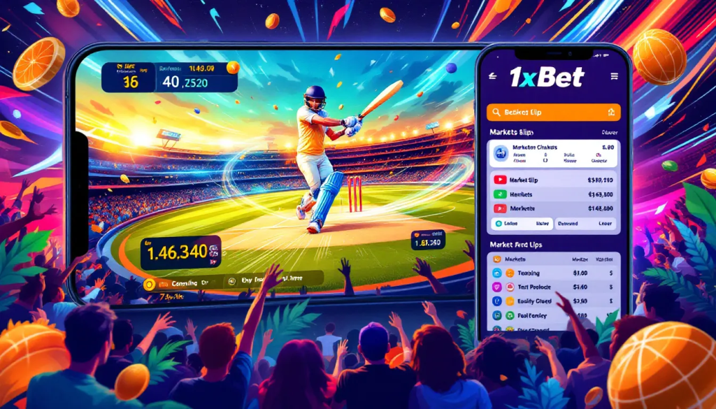 Comprehensive Review of 1xBet App for Online Betting on Cricket